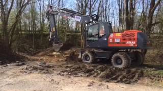 جديد حفارة ذات العجلات Atlas ATLAS220W | صورة 4 - Machineryline