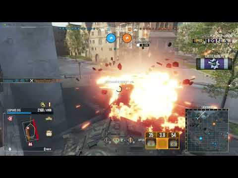 WOTC - Leopard 2A5 /6 kills /13.8k dmg/Ace Tanker/ High Caliber /Top Gun