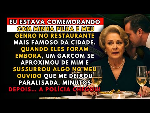 A HISTÓRIA REAL DESTA AVÓ👵Eu estava comemorando com minha filha e no restaurante, a polícia chegou!