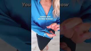 THE PERFECT FASHION HACK | | STYLE IDEAS FOR WOMEN 2024 #shorts #shortsvideo