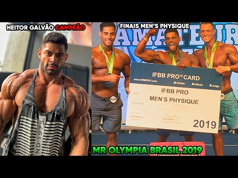 OS 3 NOVOS PROS MEN'S PHYSIQUE FINAIS DO MR OLYMPIA BRASIL (Resultados)
