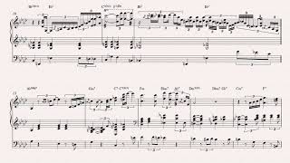 Oscar Peterson - Georgia on My Mind (transcription) + double bass