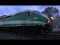 Various Via Rail, GO Transit, and Freight Train Action in Kitchener, ON Spring of 2012
