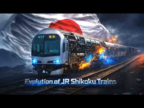 🇯🇵 Evolution of JR Shikoku Trains | From Classic JNR to Futuristic Rail (1957–2026)