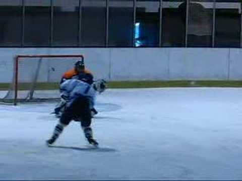 Daniel Tomášek(HC Orlová) vs. Jiří Rech(SHK Hodonín)