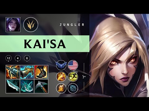 Kai'Sa Jungle vs Poppy - NA Diamond Patch 25.24