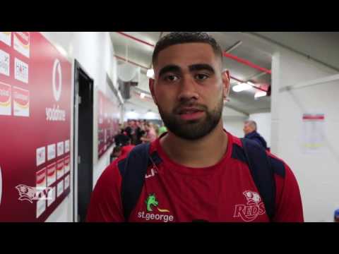 Changeroom Chat | Reds v Waratahs - Lukhan Tui