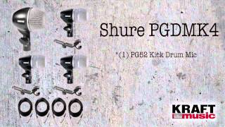 Video thumbnail for Kraft Music - Shure PGDMK4 Instrument Microphone Presentation by Kraft Music