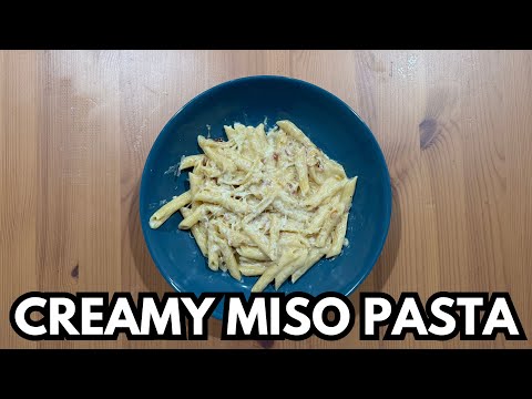 Creamy Miso Pasta | POV Cooking