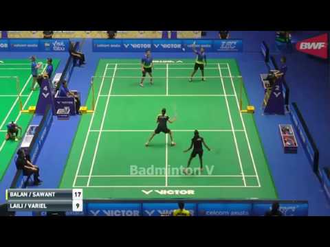 Badminton 2017 MalaysiaMaster   Pornpawee CHOCHUWONG vs Ruselli HARTAWAN
