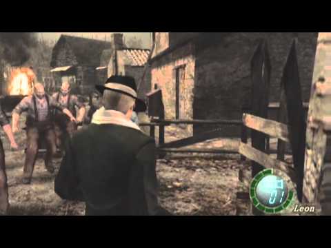 Let's Play Resident Evil 4 Co-op #2 - Chainsaw Niggas