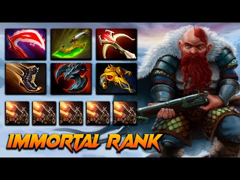 Sniper Immortal Rank - Dota 2 Pro Gameplay [Watch & Learn]