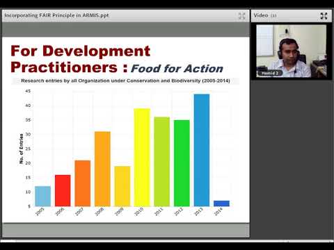 Incorporating FAIR data principles in ARMIS database