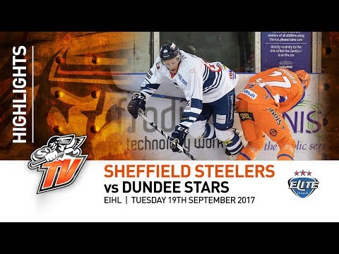Sheffield Steelers v Dundee Stars - EIHL - 19th September 2017