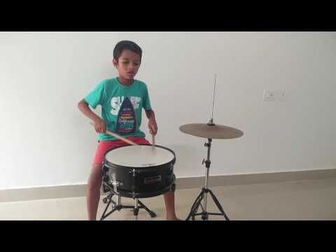 Sathyan Athreyan drum cover - solo for carnatic fusion