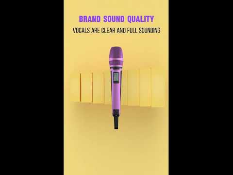 The G-MARK SKM9000 wireless universal microphone