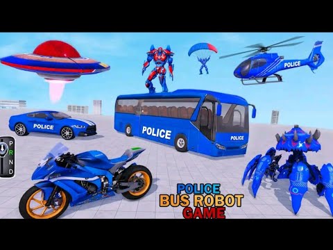 Bus Robot Car War - Robot Game - Android Game | Best Android Gameplay