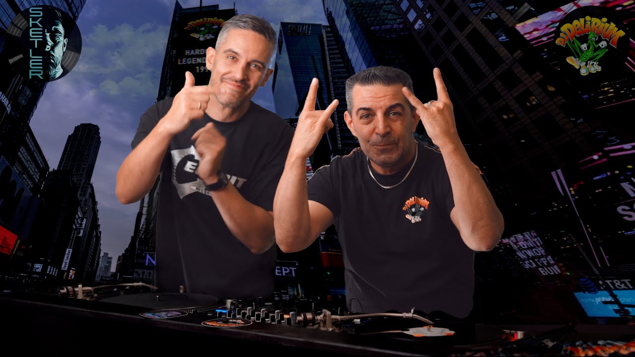 DJ Delirium & Sketler Vinyl Mix (90's Hardcore Gabber Rave)