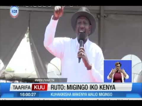 Ruto aahidi amani Migingo Kati Ya Kenya Na Uganda