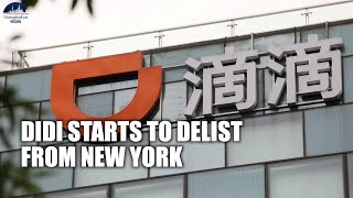 Download lagu China’s ride-hailing giant DiDi starts to delist from New York, to work on Hong Kong IPO mp3 Download lagu China’s ride-hailing giant DiDi starts to delist from New York, to work on Hong Kong IPO mp3