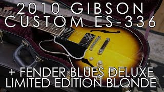 Video thumbnail for "Pick of the Day" - 2010 Gibson Custom Shop CS-336 & Fender Blues Deluxe in Blonde by Emerald City Guitars