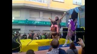 preview picture of video 'Carnaval - Entroido en Vilanova de Arousa. Enterro do mOmo- Sardiña  Angeles Victoria´s Secrets'