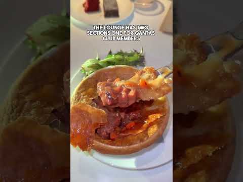 Minha experiência voando na Qantas Business Class em uma viagem doméstica!Quem diria que Qantas é uma abreviatura!