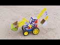 How To Make JCB At Home From Matchbox Diy JCB Backhoe Loader JCB From Matchbox