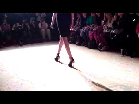 Abraao Ferreira at Paris Fashion Week AW/2013 - Amaya Arzuaga