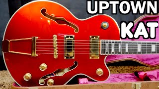 Video thumbnail for Is the Uptown Kat Worth It? | 2020 Epiphone Uptown Kat ES Ruby Red Metallic | Review + Demo by The Trogly's Guitar Show