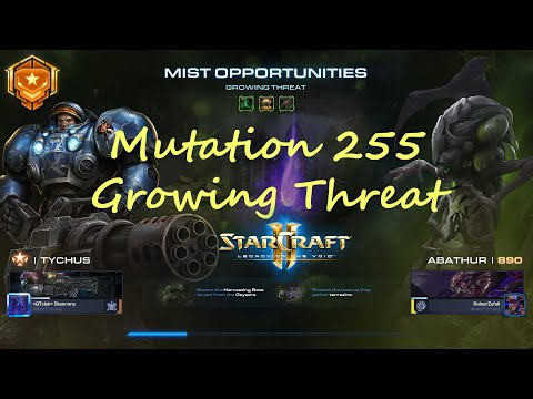 StarCraft 2 Co-Op Mutation 255 - Growing Threat Tychus Brutal with Bonus