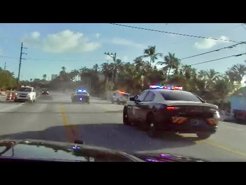 Wild FHP High-Speed Chase in the Florida Keys