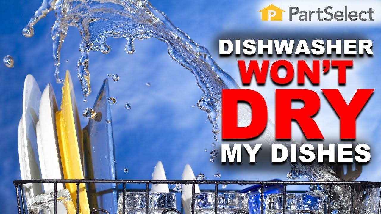 Tips for a Dishwasher Not Drying Dishes Completely