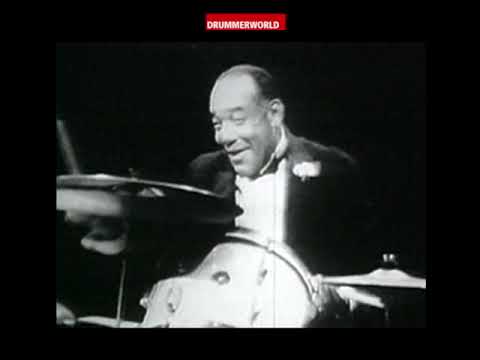 Zutty Singleton Henry "Red" Allen Septet: "Back O'Town Blues" - #zuttysingleton  #drummerworld
