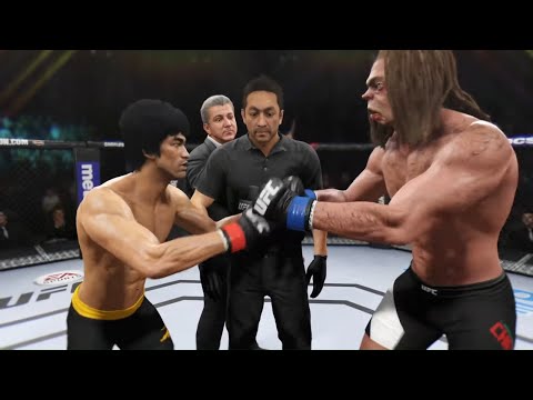 Bruce Lee vs. Ugly Cheap - EA Sports UFC 2 - Dragon Fights 🐉