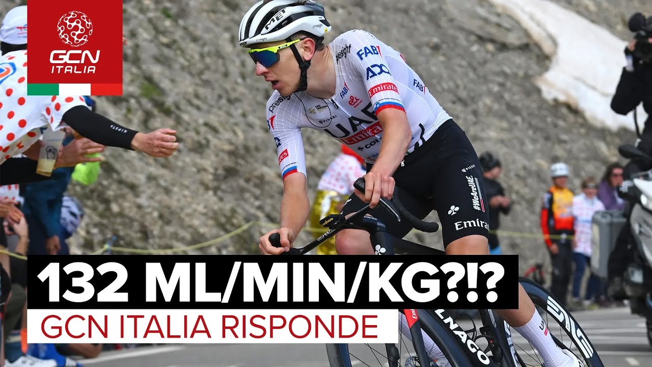 Qual è il valore di VO2Max di Pogačar? | GCN Italia Risponde