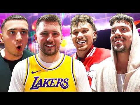 We Pulled Up to Luka Dončić’s Private Basketball Event