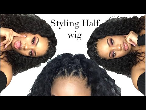 HOW TO: Style a half wig! | Treal
