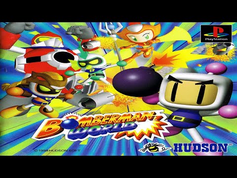 TAP (PS) BomberMan World (Story Mode) No Damage on enemies or fire