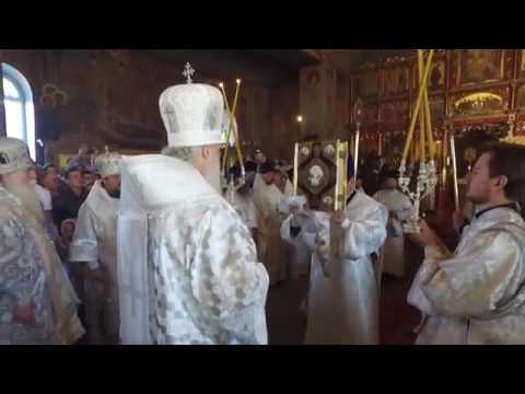 Orthodox Patriarch of Moscow serves Divine Liturgy - The Lord's Transfiguration