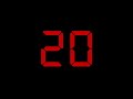 20 Second Ticking Countdown Timer With Alarm