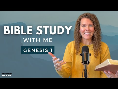 Genesis 1 | How Was The World Created? [Bible Study WITH ME]