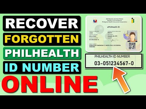Paano Malaman/Recover Forgotten PhilHealth ID Number | Recover Forgotten ID Number PhilHealth 2025