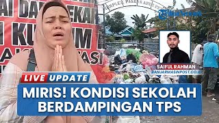 Guru & Wali Murid TK Kuntum Mekar Banjarmasin Kalsel Keluhkan Tumpukan Sampah yang Tutup Badan Jalan
