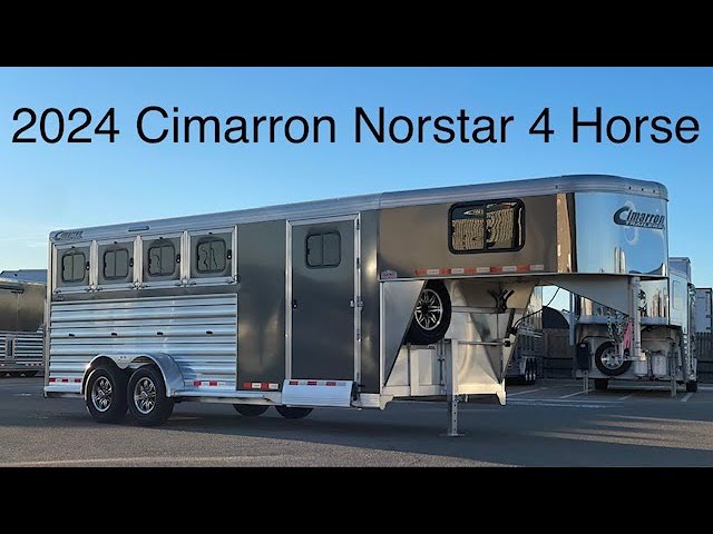 Preview image of 2024 Cimarron Norstar 4 Horse Gooseneck youtube video