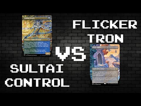 MTG PAUPER - SULTAI CONTROL vs RAINBOW FLICKER TRON