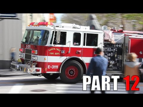 Fire Trucks, Police Cars, and Ambulances Responding - Part 12
