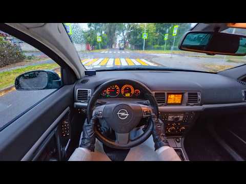 Test-Drive on a Opel Vectra C Rest (2007) 1.8 L (122 hp) - Old GM Sedan - POV Drive