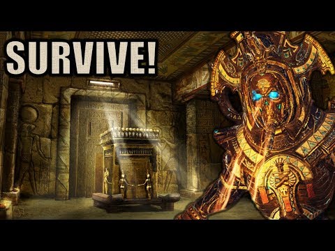 10,000 Man Tomb Kings Survival Battle! - THE LOST TOMB - Total War Warhammer 2