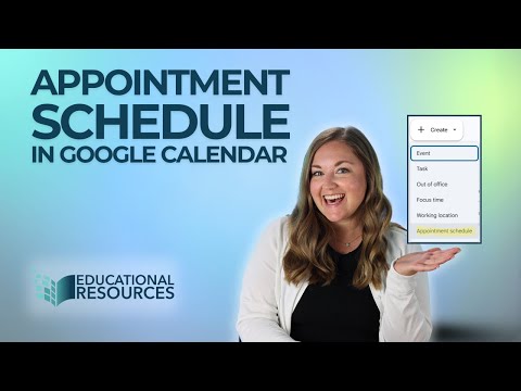Google Calendar Appointment Schedule - APS Quick Tip #163